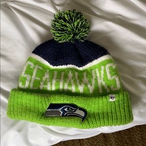 Official Seahawks NFL knitted beanie worn once